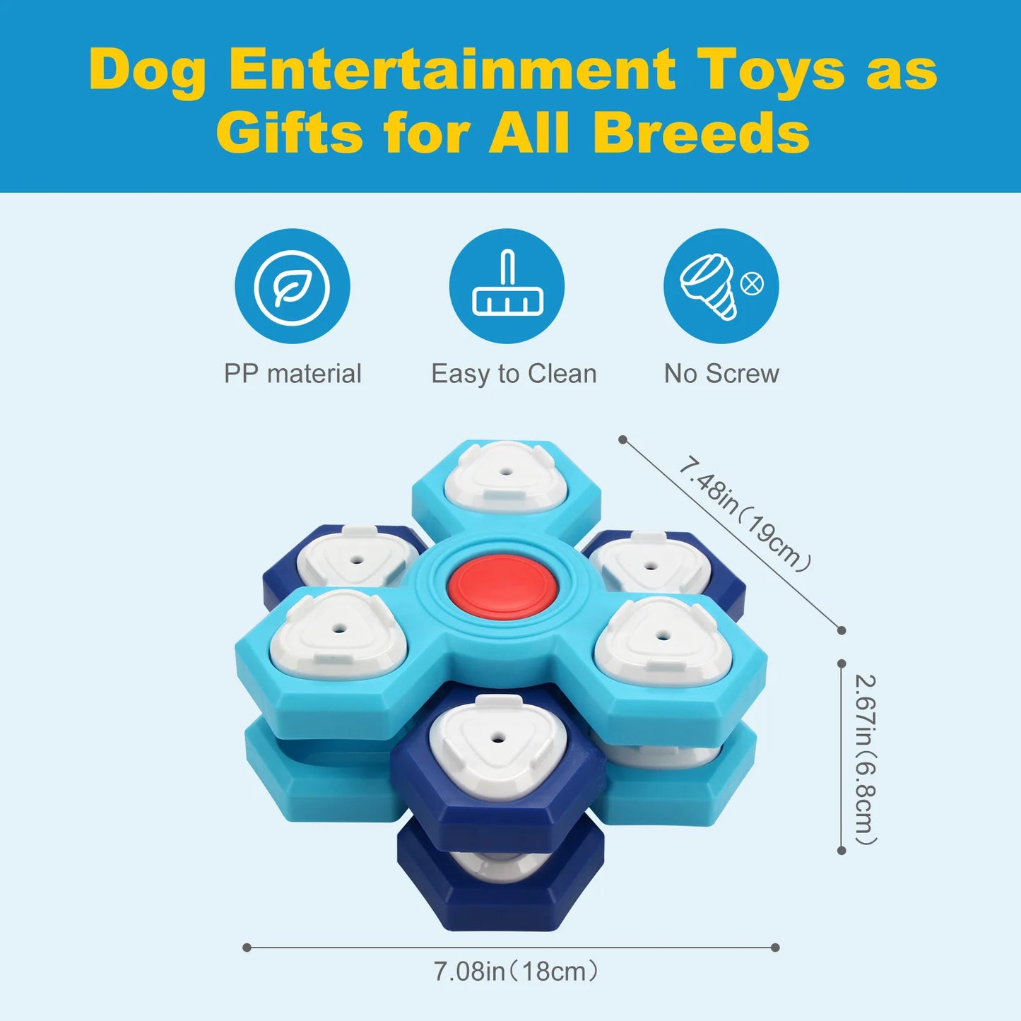 Four-layer Foraging Pet Feeder--Educational Training Toy