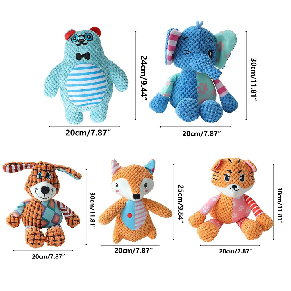Squeaky Plush Toy Assortment