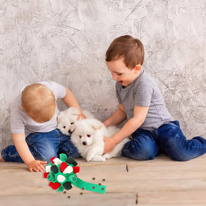 Dog Toy Puzzle -- Snuffle Ball (Encourages Foraging Skills!)