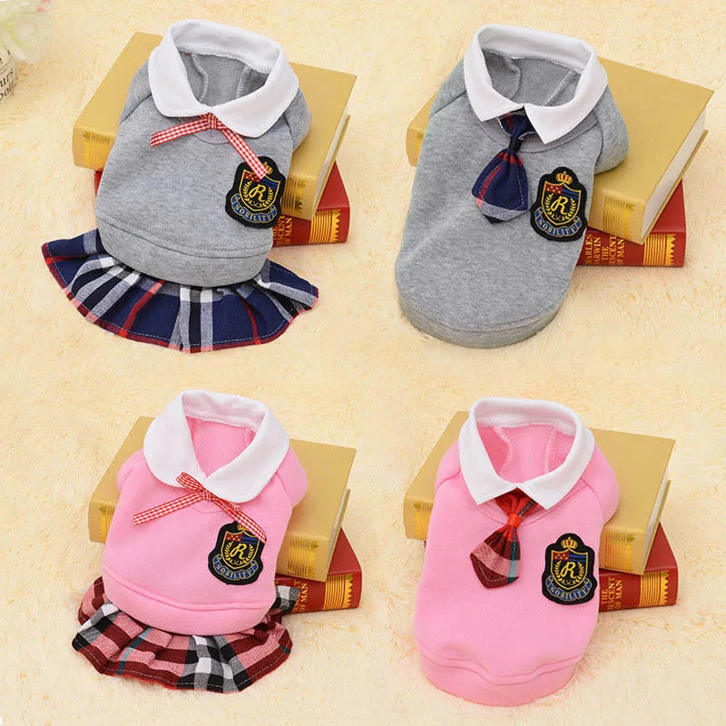 Pet Summer Apparel -- Private School Duo