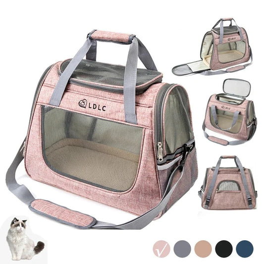 Portable Pet Carrier Oxford Hand Bag