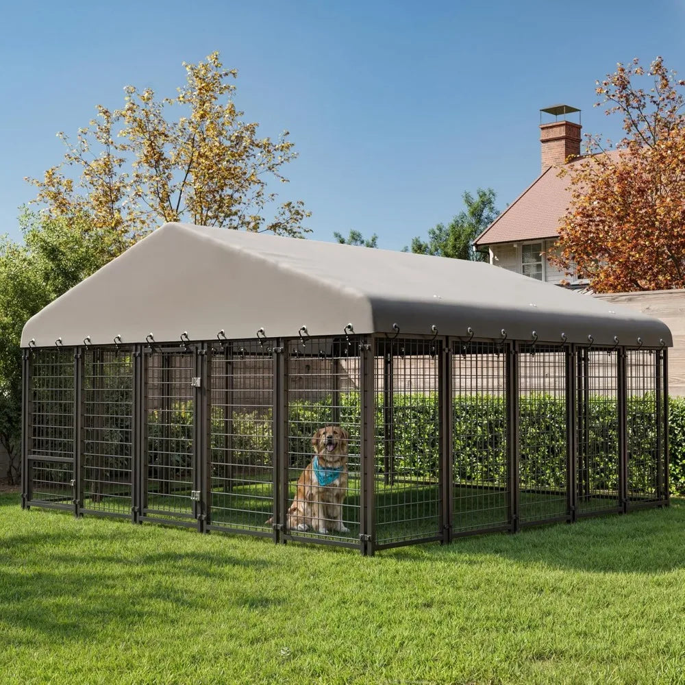 Large Outdoor Kennel and Playpen