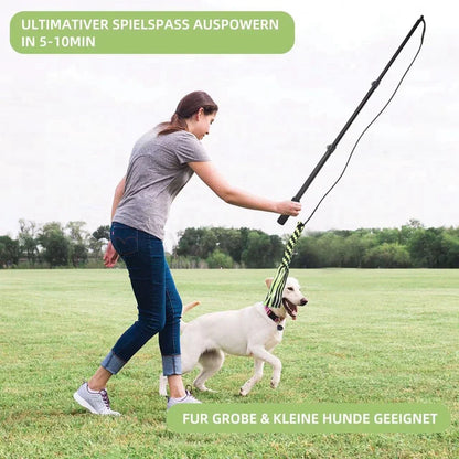 Interactive Extendable Chasing Chew Rope!  FUN!!!