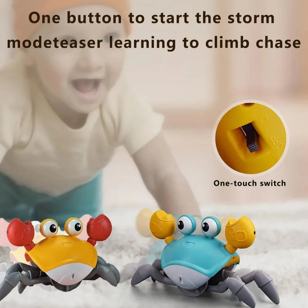 Dancing Crab Dog Toy with Musical Sounds