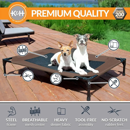 Outdoor Elevated Mesh Dog Cot