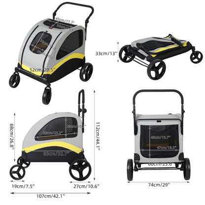 Extra Large 4-Wheeled Buggy