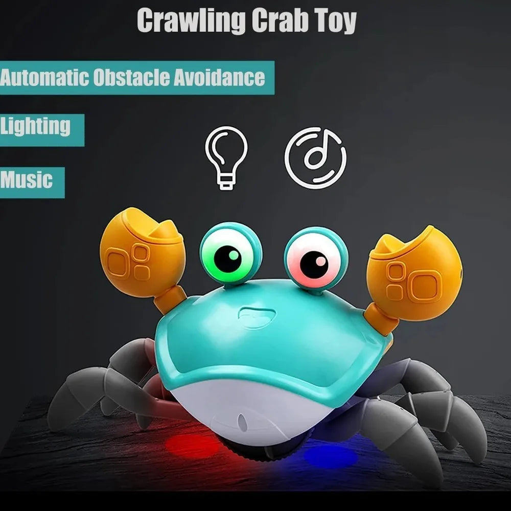 Dancing Crab Dog Toy with Musical Sounds