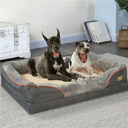 Jumbo Memory Foam Orthopedic Dog Bed