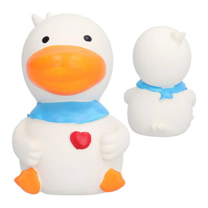 Squeaky Chew Toy  -- Latex Duck