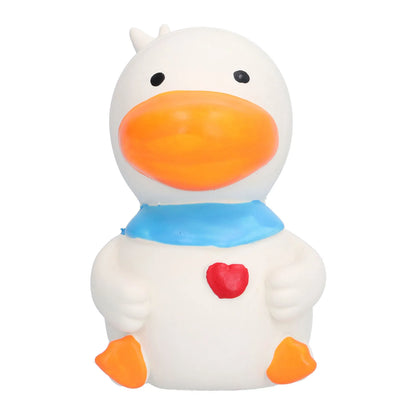 Squeaky Chew Toy  -- Latex Duck