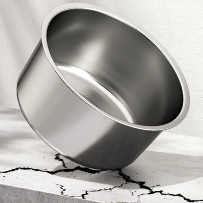 Large Stainless Steel Dog Slow Food Bowl with Thickened Stand Elevated  Pets Products Supplies Feeders Accessories Tip Proof