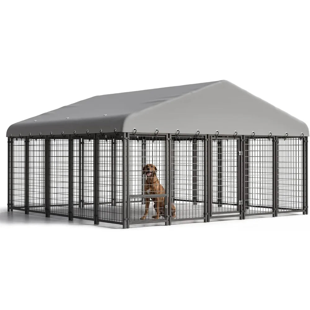 Large Outdoor Kennel and Playpen