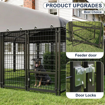 Large Outdoor Kennel and Playpen