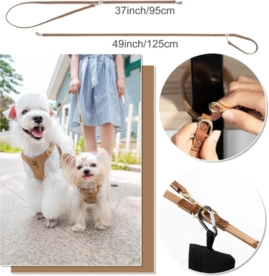 No-Pull Harness with Multi-Function Leash