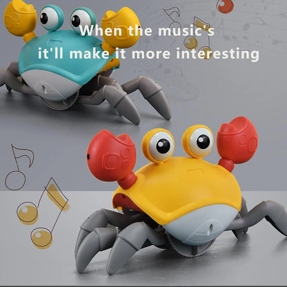 Dancing Crab Dog Toy with Musical Sounds