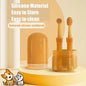 Pet Dogs Toothbrush Brush Silicone Soft Toothbrush Oral Care Puppy Toothbrush Toothpaste Pet Kit Teeth Cleaning Cat Care Supplie